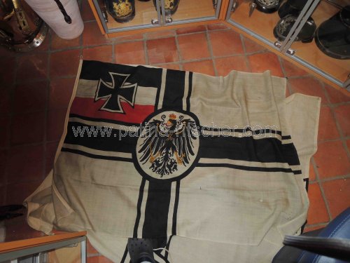 Kaiserliche Reichskriegsflagge. - 