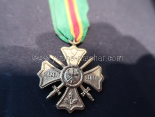 Regimentserinnerungskreuz in Bronze. - 